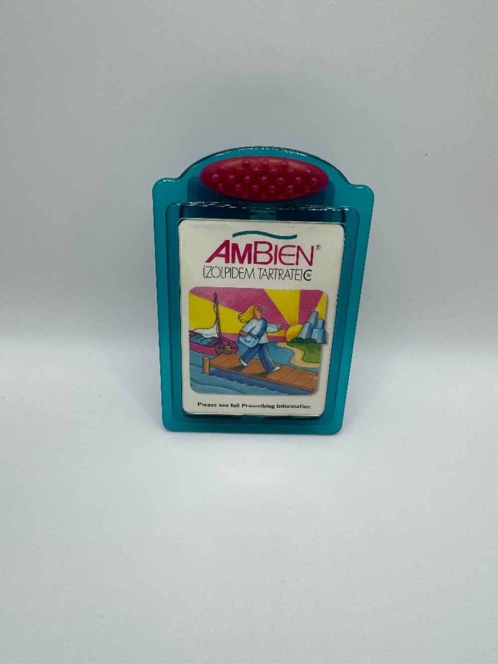 Drug Rep Pharmaceutical Advertising Promo Magnetic Clip AMBIEN